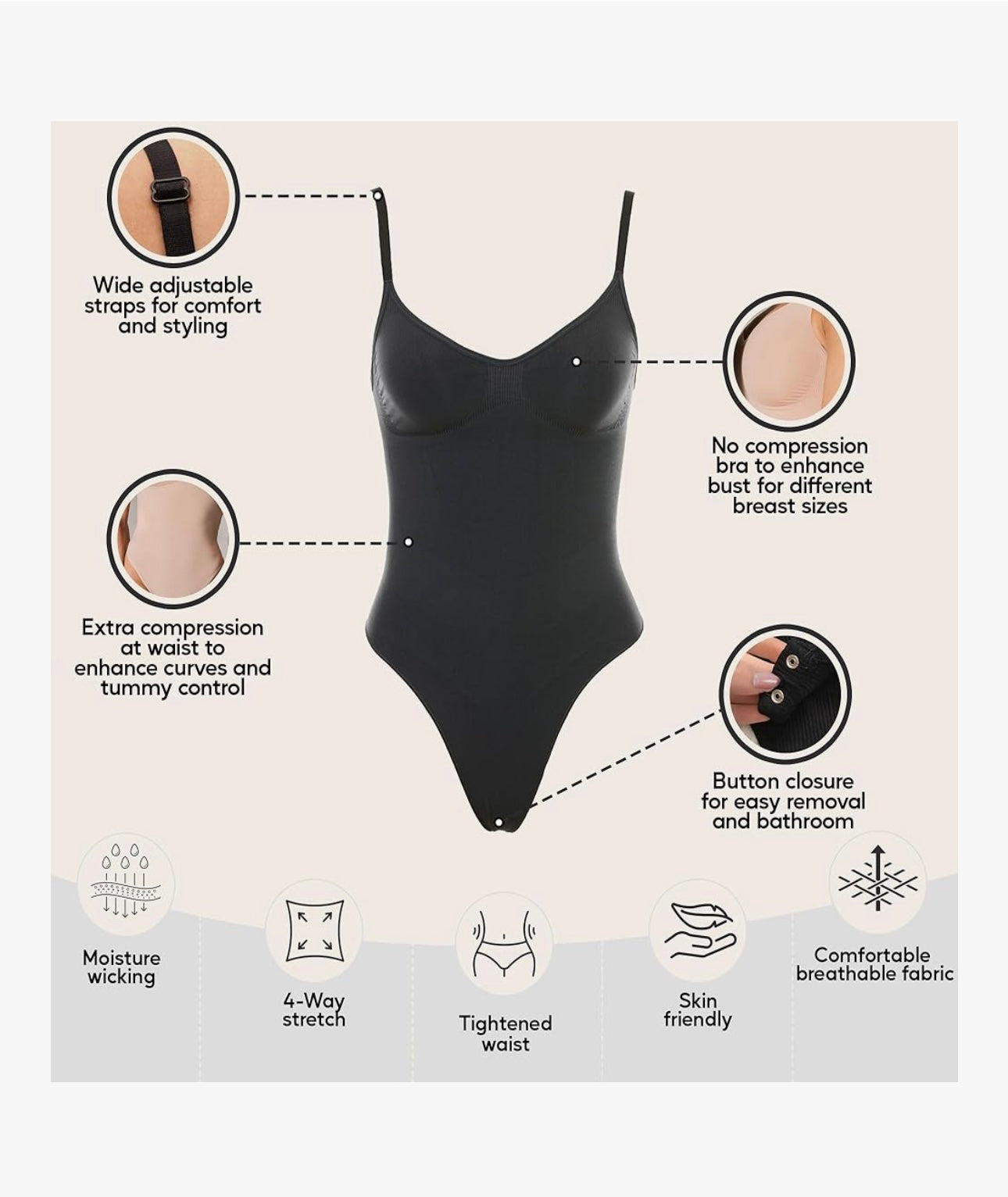 Snatched Shapewear Bodysuit