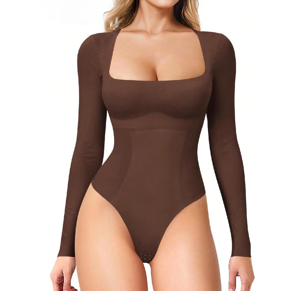Long Sleeve Shaper Bodysuit